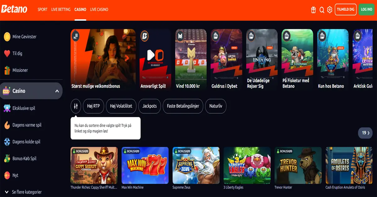 Betano Free Spins Tirsdag