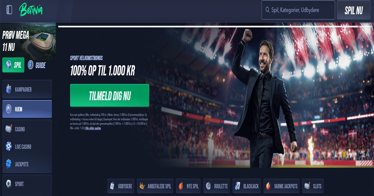 Betinia PaySafeCard